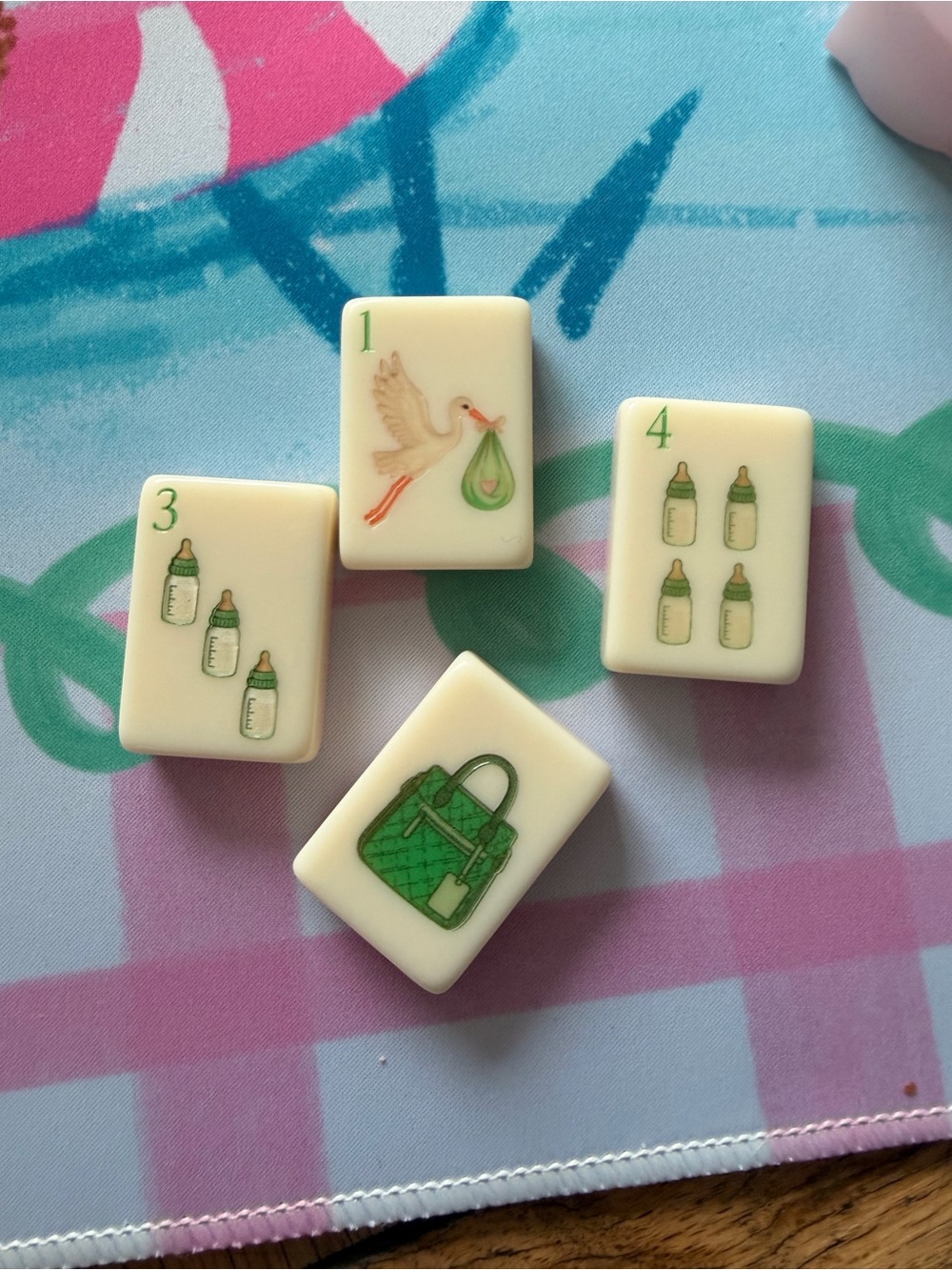 Mamahjong Ivory Mahjong Tiles - Picture 6 of 11